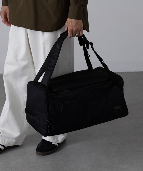 FORECAST(フォーキャスト)の「【FORECAST】3WAY ボストンバッグ トラベルバッグ 35L 大容量 旅行 アウトドア キャンプ 9126(ボストンバッグ・メンズ・カーキ/ブラック・FREE)」の3枚目の写真