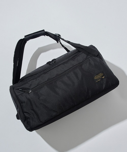 FORECAST(フォーキャスト)の「【FORECAST】3WAY ボストンバッグ トラベルバッグ 35L 大容量 旅行 アウトドア キャンプ 9126(ボストンバッグ・メンズ・カーキ/ブラック・FREE)」の6枚目の写真