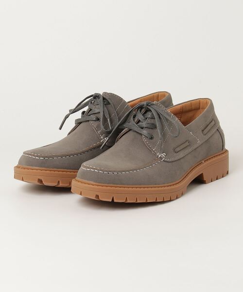Dedes(デデス)の「Dedes / ラグソール モカシン デッキシューズ 厚底 レースアップ カジュアルシューズ (6398)(モカシン/デッキシューズ・メンズ・ブラック/グレー/ブラウン/ダークブラウン/ベージュ/ネイビー/ブラック系その他/ワイン・40/41/42/43/44)」の11枚目の写真