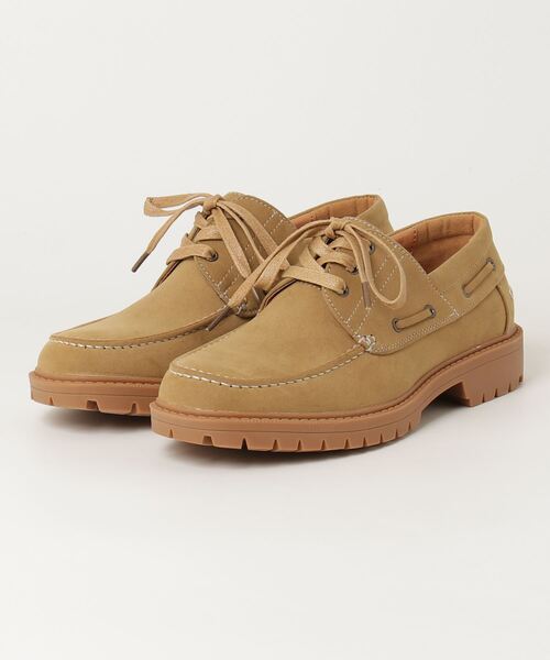 Dedes(デデス)の「Dedes / ラグソール モカシン デッキシューズ 厚底 レースアップ カジュアルシューズ (6398)(モカシン/デッキシューズ・メンズ・ブラック/グレー/ブラウン/ダークブラウン/ベージュ/ネイビー/ブラック系その他/ワイン・40/41/42/43/44)」の17枚目の写真