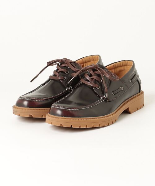 Dedes(デデス)の「Dedes / ラグソール モカシン デッキシューズ 厚底 レースアップ カジュアルシューズ (6398)(モカシン/デッキシューズ・メンズ・ブラック/グレー/ブラウン/ダークブラウン/ベージュ/ネイビー/ブラック系その他/ワイン・40/41/42/43/44)」の21枚目の写真