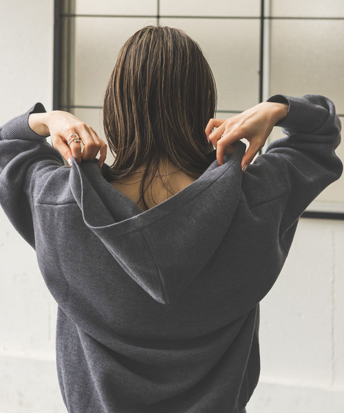 追加》接結タック編みフードプルオーバー（ニット/セーター）｜NOBLE