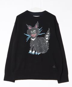 セール】NINE LIVES BIG T-SHIRT（Tシャツ/カットソー）｜Vivienne