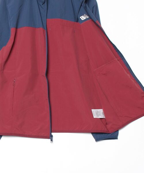 NEW BALANCE(ニューバランス)の「Athletics ウーブン ジャケット(ナイロンジャケット・メンズ・ネイビー・XX-LARGE/X-LARGE/LARGE/MEDIUM/SMALL)」の3枚目の写真