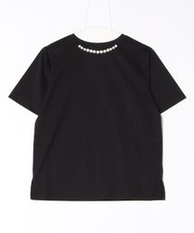 STRAWBERRY-FIELDS | UV天竺_クランプルパールネックTシャツ(Tシャツ/カットソー)