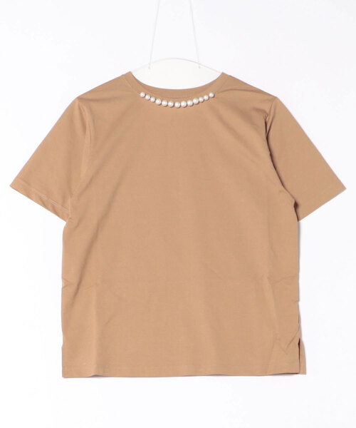 セール】UV天竺_クランプルパールネックTシャツ（Tシャツ