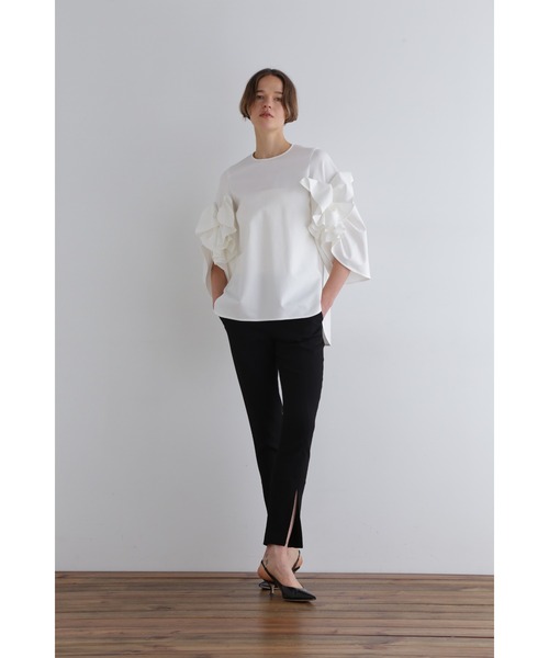 ◇ハイストレッチポンチカットソー（Tシャツ/カットソー）｜LE