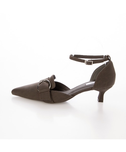 EVOL(イーボル)の「【ふかふか・クッション入り】セパレートベルト4.5cmパンプス IZ5851(パンプス・レディース・シルバー/ブラウン/ブラック・22.5cm/23.5cm/24.5cm/23.0cm/24.0cm/25.0cm/22.0cm)」の22枚目の写真