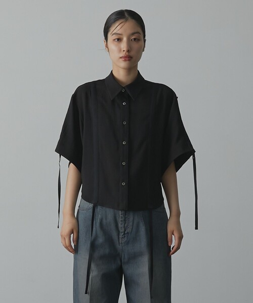 トップス UNITEDTOKYO Adjustable Length Mesh Shirt Adjustable Length Mesh Shirt｜ウォッシャブル/半袖/秋服