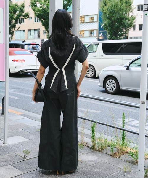 セール】Adjustable Length Mesh Shirt｜ウォッシャブル/半袖（シャツ