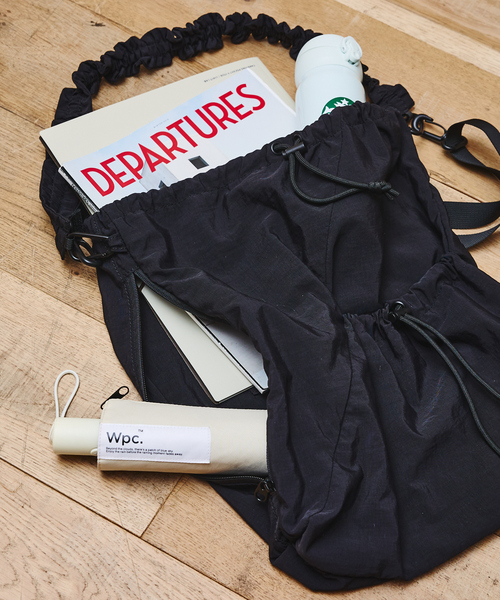 soeur(スール)の「●SOEUR/フリルハンドルショルダーバッグ/2WAY/A4サイズ対応/推し活にも使える(ショルダーバッグ・レディース・ブラック/クリーム/グレー・フリー)」の12枚目の写真