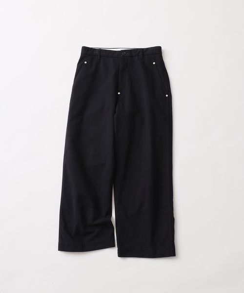 UNFOLLOW(アンフォロー)の「【FOLL/フォル】peach skin bio wardrobe chino(チノパンツ・メンズ・ネイビー・3)」の1枚目の写真