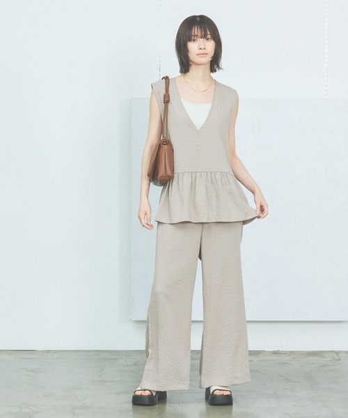 LAKOLE（ラコレ）の「ノット1ハンドル横長ショルダーバッグ / 496898（ショルダーバッグ・レディース・ブラウン/オフホワイト/ブラック・FREE）」の19枚目の写真