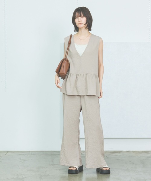 LAKOLE（ラコレ）の「ノット1ハンドル横長ショルダーバッグ / 496898（ショルダーバッグ・レディース・ブラウン/オフホワイト/ブラック・FREE）」の17枚目の写真