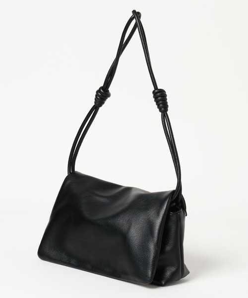 LAKOLE（ラコレ）の「ノット1ハンドル横長ショルダーバッグ / 496898（ショルダーバッグ・レディース・ブラウン/オフホワイト/ブラック・FREE）」の14枚目の写真