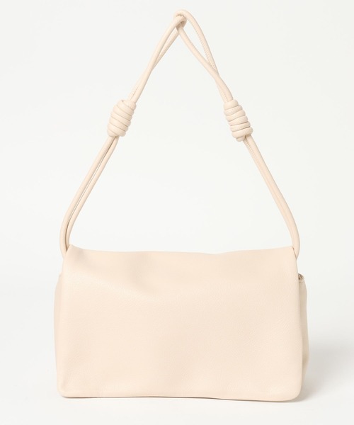 LAKOLE（ラコレ）の「ノット1ハンドル横長ショルダーバッグ / 496898（ショルダーバッグ・レディース・ブラウン/オフホワイト/ブラック・FREE）」の12枚目の写真