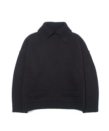 F/CE. | F/CE. REVERSE PATTERN COLLAR KNIT / エフシーイー リバースパターンカラーニット(ニット/セーター)