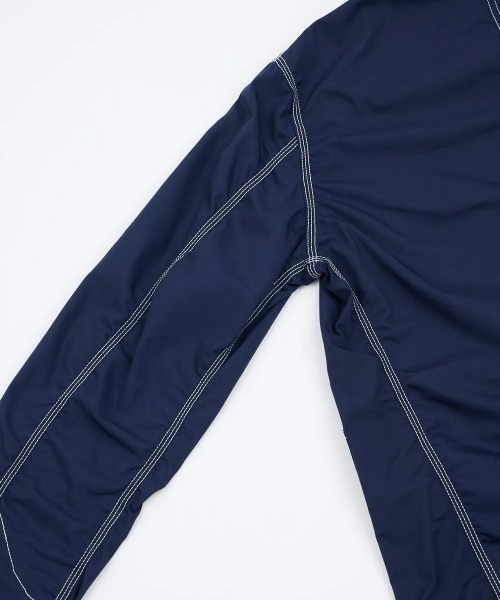 NECESSARY or UNNECESSARY（ネセサリーオアアンネセサリー）の「【Necessary or Unnecessary】NOUN_COVERALL LITE（ブルゾン・メンズ・グレー/ネイビー・LARGE）」の4枚目の写真