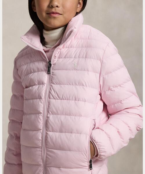 POLO RALPH LAUREN CHILDRENSWEAR(ポロ ラルフ ローレン チルドレンズウェア)の「P-Layer 2 パッカブル キルテッド ジャケット(その他アウター・キッズ・ピンク・L/M/S/XL)」の5枚目の写真