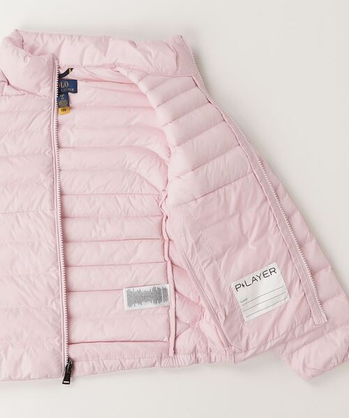 POLO RALPH LAUREN CHILDRENSWEAR(ポロ ラルフ ローレン チルドレンズウェア)の「P-Layer 2 パッカブル キルテッド ジャケット(その他アウター・キッズ・ピンク・L/M/S/XL)」の2枚目の写真