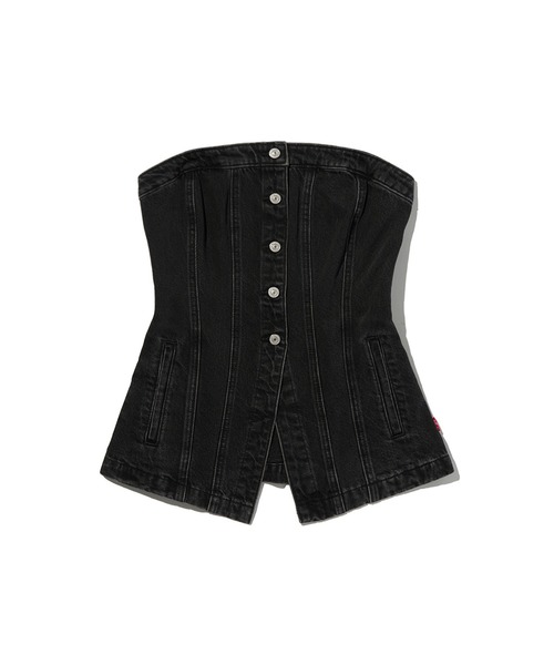 Levi's（リーバイス）の「Levi's/リーバイス テーラード ビスチェ（ベスト・レディース・ブラック・XS/M/S）」の12枚目の写真