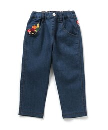 パンツ（ブルー・ネイビー/青色系・キルティング）ファッション
