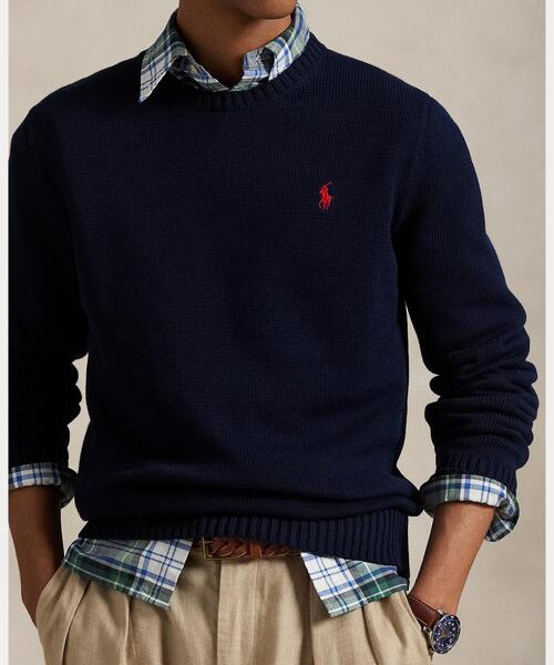 【新品◆銀ボタン】POLO RALPH LAUREN ニット コットン ブレザー POLO RALPH LAUREN / ポロ ラルフ ローレン ニット ダブルブレス