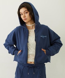 美品MILKFED. フルジップ パーカー MILKFED.|ミルクフェドのパーカー(ジップアップ)通販 - ZOZOTOWN