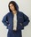 MILKFED.i~NtFhj́uHEART MOTIF FADED CROPPED ZIP UP HOODIEip[J[jvblCr[