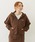 MILKFED.i~NtFhj́uHEART MOTIF FADED CROPPED ZIP UP HOODIEip[J[jvbuE
