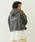 MILKFED.i~NtFhj́uHEART MOTIF FADED CROPPED ZIP UP HOODIEip[J[jvbubN