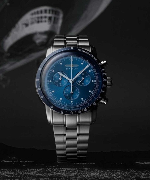 ZEPPELIN（ツェッペリン）の「ZEPPELIN/ツェッペリン 100years 腕時計 ZEP-8892M3 メンズ（アナログ腕時計・メンズ・ブルー・FREE）」の3枚目の写真