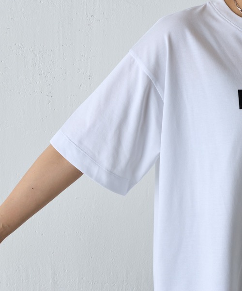 COLONY 2139(コロニートゥーワンスリーナイン)の「FINDERプリントTシャツ(Tシャツ/カットソー・レディース・ホワイト/ライトグレー/ブラウン/グリーン/ブラック・FREE)」の19枚目の写真