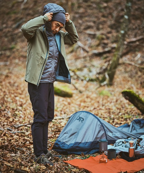 OUTDOOR RESEARCH（アウトドアリサーチ）の「OUTDOOR RESEARCH/アウトドアリサーチ Stratoburst Stretch Rain Jacket（ブルゾン・メンズ・グリーン・LARGE/MEDIUM）」の6枚目の写真