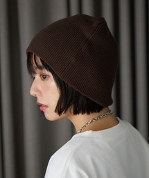 PBLIM | 《UNISEX》ルーズニットビーニー(ニットキャップ/ビーニー)