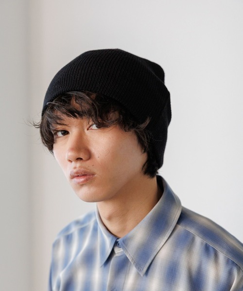 PBLIM（ページボーイリム）の「《UNISEX》ルーズニットビーニー（ニットキャップ/ビーニー・レディース・チャコールグレー/ブラック/ブラウン/ライトブルー・FREE）」の19枚目の写真