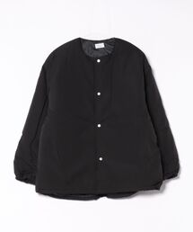 メンズのノーカラージャケット（ブラック/黒色系）ファッション通販