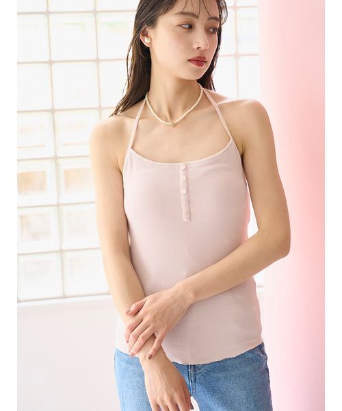 ☆新品未使用☆Chacott×SNIDEL コラボTシャツ　ライトベージュ Chacott】SustainableロゴTシャツ（Tシャツ/カットソー