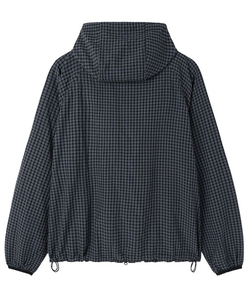 ymksnakaオーダー OY/オーワイ』CHECK HOODED WINDBREAKER/チェックフードウィンド