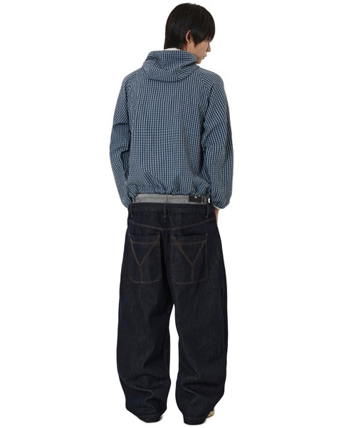 OY(オーワイ)の「『OY/オーワイ』CHECK HOODED WINDBREAKER/チェックフードウィンドブレーカー(その他アウター・レディース・ブラック/ネイビー・L)」の13枚目の写真