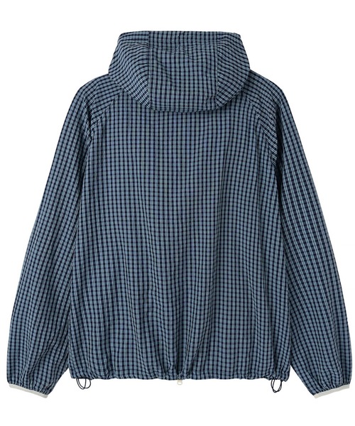 OY(オーワイ)の「『OY/オーワイ』CHECK HOODED WINDBREAKER/チェックフードウィンドブレーカー(その他アウター・レディース・ブラック/ネイビー・L)」の18枚目の写真