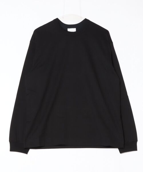 CINOH(チノ)の「COTTON JERSEY LONG SLEEVE T-SHIRT(Tシャツ/カットソー・メンズ・ホワイト/ブラック・46/48)」の17枚目の写真