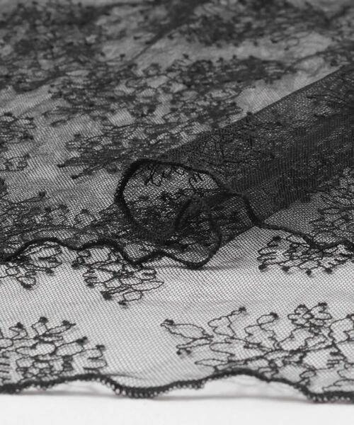 F by ROSSO（エフバイロッソ）の「F by ROSSO　チュールレースレイヤードスカート（スカート・レディース・ブラック/ホワイト・FREE）」の19枚目の写真