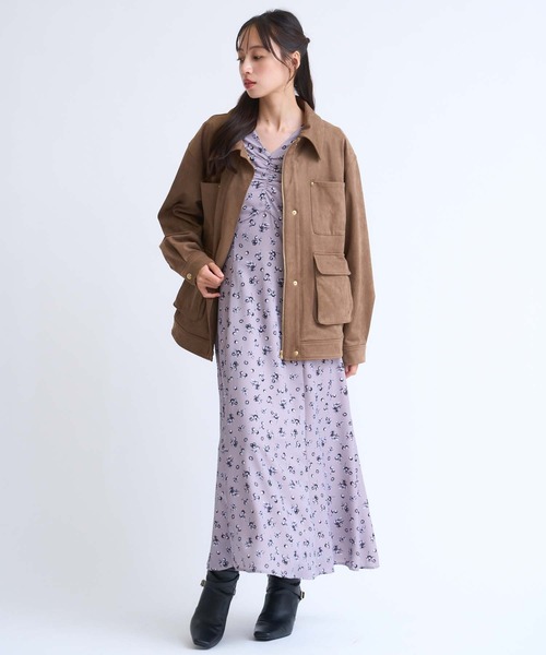 NOELA(ノエラ)の「フェイクスエードワークジャケット(その他アウター・レディース・ベージュ/モカ・M/S)」の19枚目の写真