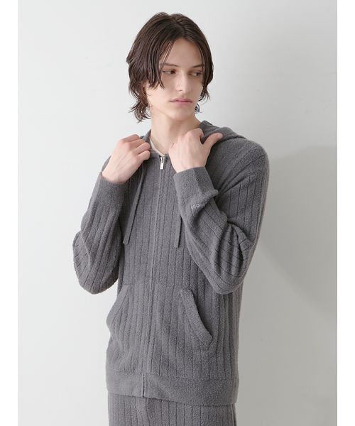 セール】【HOMME】調温スムーズィーパーカ（ルームウェア/パジャマ