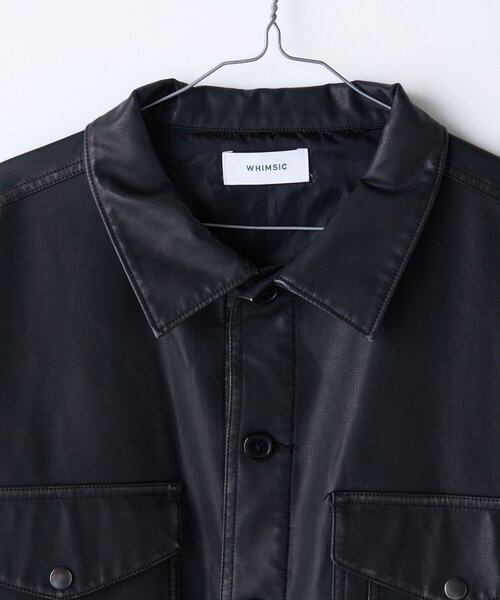 Kastane（カスタネ）の「【UNISEX/2サイズ展開】クルーザージャケット（その他アウター・レディース・ブラウン/ブラック・1/2）」の15枚目の写真