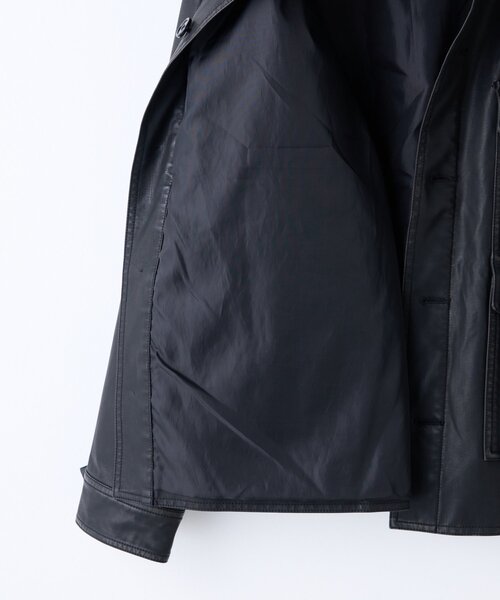 Kastane（カスタネ）の「【UNISEX/2サイズ展開】クルーザージャケット（その他アウター・レディース・ブラウン/ブラック・1/2）」の17枚目の写真