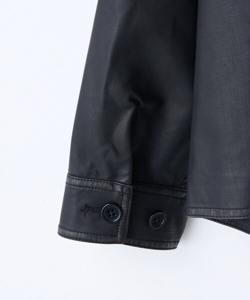 Kastane（カスタネ）の「【UNISEX/2サイズ展開】クルーザージャケット（その他アウター・レディース・ブラウン/ブラック・1/2）」の18枚目の写真