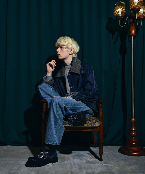 alfredoBANNISTER(アルフレッドバニスター)の「パーツブロック ドッキング スニーカー(スニーカー・メンズ・ネイビー/グレー/カーキ/イエロー・41/40/39/42/45/44/43)」の10枚目の写真