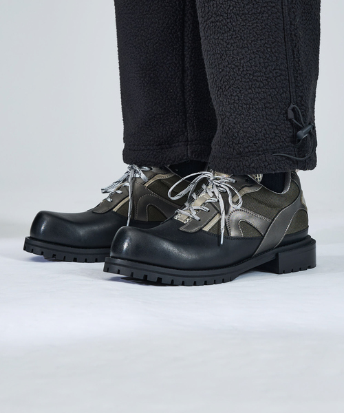 alfredoBANNISTER(アルフレッドバニスター)の「パーツブロック ドッキング スニーカー(スニーカー・メンズ・ネイビー/グレー/カーキ/イエロー・41/40/39/42/45/44/43)」の14枚目の写真